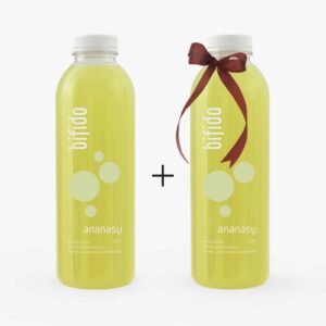 ANANASŲ fermentuotas probiotinis gėrimo koncentratas  0,75L