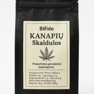 Bifido KANAPIŲ Skaidulos (išspaudos)  250g.