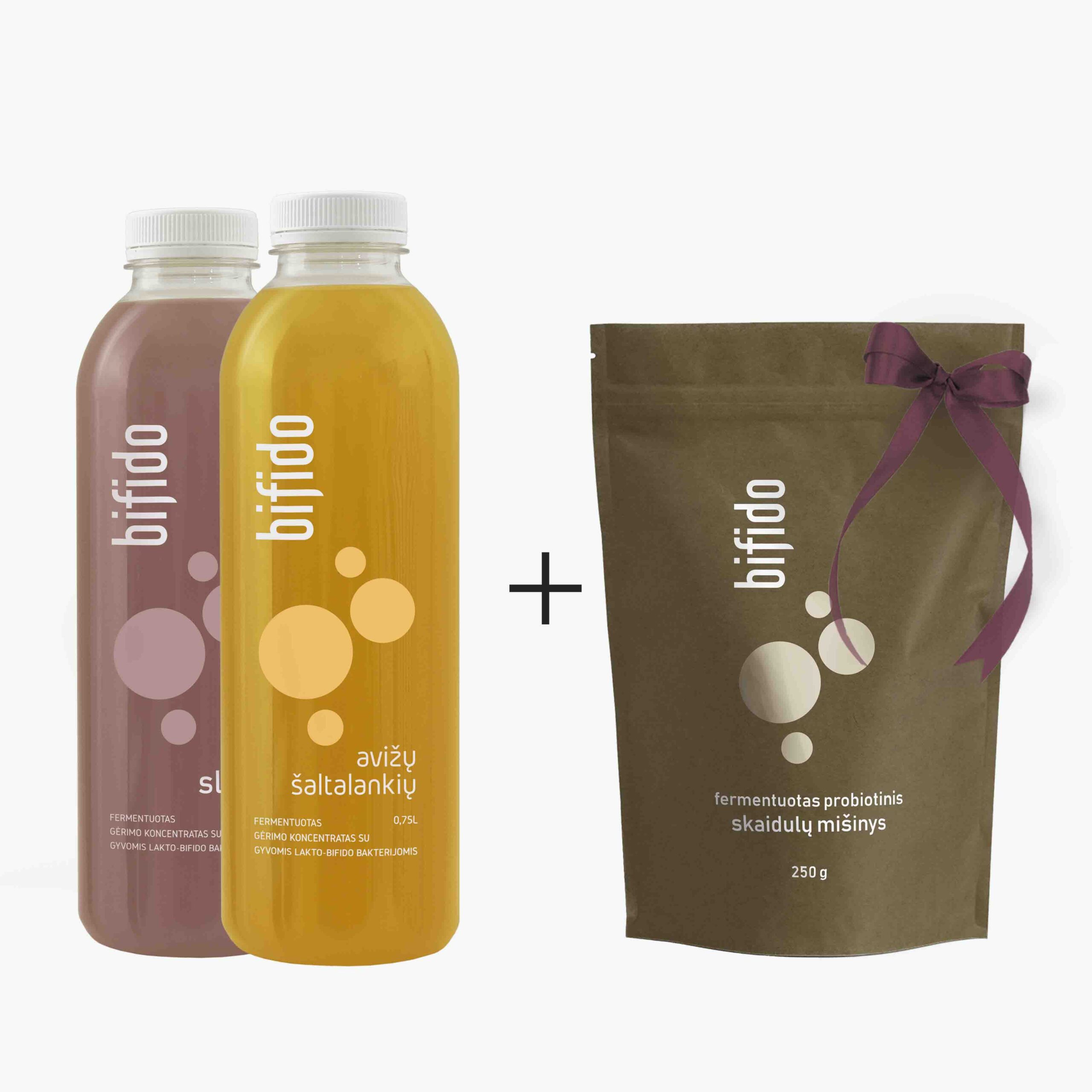 Rinkinys „2x BIFIDO + fermentuotos skaidulos“